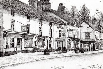 Post Office Prestbury by Vincent Alexander Booth